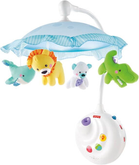 Fisher Price - hudobný kolotoč s projektorom - 3