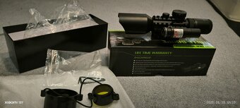 Puškohľad 3-10x40E s laserom - 3