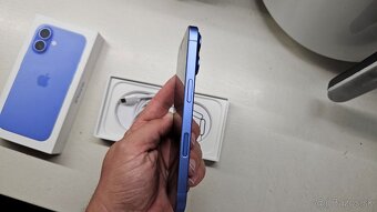 Apple iPhone 16 modrý 128GB - aj vymením - 3