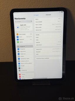 Predám Apple iPad 10.9 (2024) Wi-Fi 64 GB Wifi V Stav nového - 3