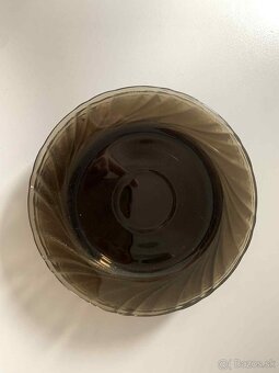 Kuchynský riad sada z hnedého skla - 3