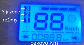 LOFTY bez Vodičáku E-moped e-skuter elektricky e-babeta - 3