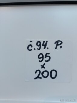 Plastové dvere č.94. 95x200cm P - 3