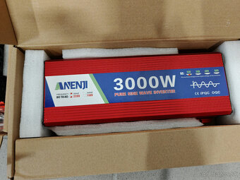 Menič 12V na 230V čistý sínus - 3