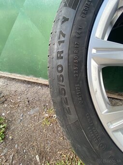 Originál alu disky Audi r17 225/50 94v 5x112 ET 38 - 3