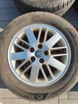 Hliníkové disky + pneu. na Ford, 215/60 R16 - 3