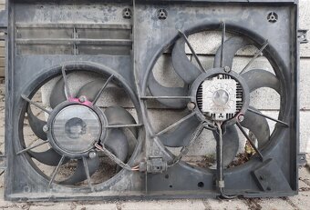 Škoda Octavia II Ventilátor chladiča. - 3