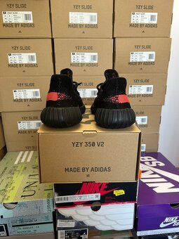 Adidas Yeezy Boost 350 V2 Core Black Red, 38.5 - 3