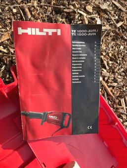 HILTI TE 1000 AVR – silný búrací kladivový set - 3