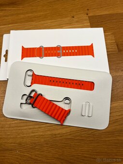 Apple watch ultra 1/2/3 silikonovy remienok - 3
