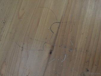 Pisaci stolik masivny - 3