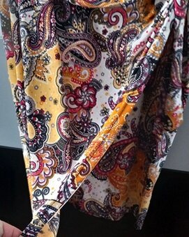 PEKNÉ FAREBNÉ ŠATY veľ.44/46 - 3