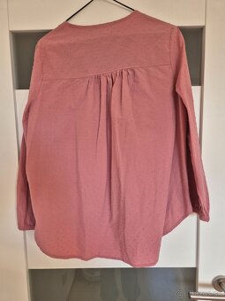 2 ks ružové blúzky - 3