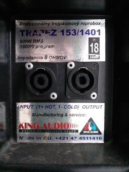 Reproboxy KING AUDIO 18 SOUND - 3