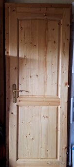 Drevené dvere + zárubňa - 3