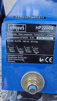 SCHEPPACH HP2200S - VIBRAČNÁ DOSKA - PRENÁJOM - 3