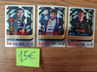 Predám kartičky Formula 1 Turbo Attax 2024 - 3