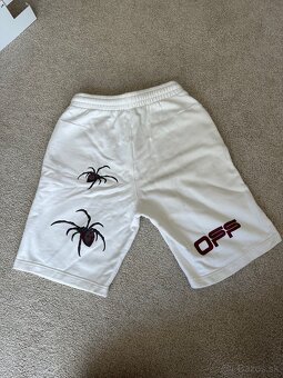 kraťase Off-White Spider Arrows Sweatshorts- kraťase - 3
