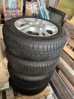 Zimne pneumatiky s diskami Barum Polaris 185:65 R15 - 3