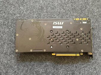 Predám grafickú kartu MSI GeForce GTX 1070 GAMING X 8G - 3