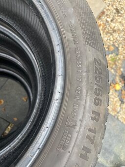 225/55 R17 sada Continental zimna - 3