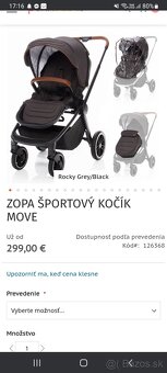 Športovy kočík Move zopa - 3