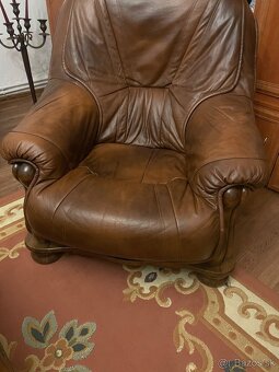 Kožená sedacia súprava - 3