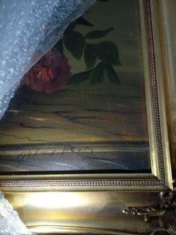 Obraz olejomaľba "Kytica" - 3