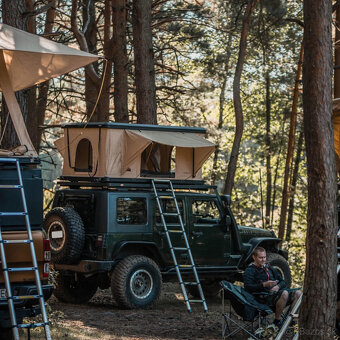 Strešný stan DRAGON WINCH R 215cmx127cm - 3