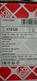 Audi A6 Zámok dverí vodiča  nový - 3