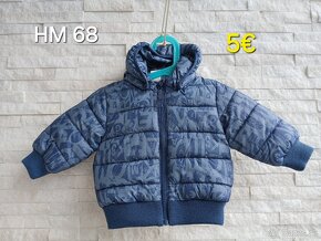 Chlapcenska zimna bunda 68 - dva druhy - 3