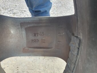 Disky dezent 7j 17 et48 5x112 antracit - 3