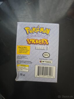 Pokémon artbox sealed nálepky - 3