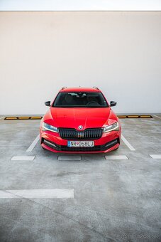 Škoda Superb 2020 140kw DSG 4x4 SPORTLINE Webasto Ťažné - 3