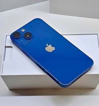 iPhone 13 Blue BATERIE 100% TOP - 3