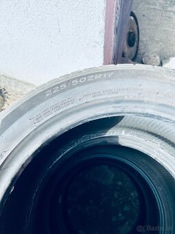 Predám letne pneu HANKOOK 4x 225/50 r17 dot 2120 - 3