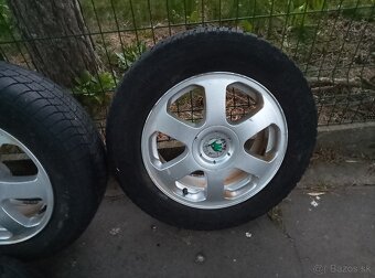 Predám Hliníkové Disky Org Škoda 5x100 R15 - 3
