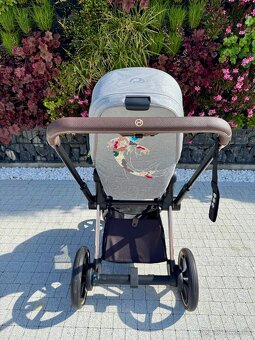Predame kocik Cybex E-priam (rosegold+KOI) s vybavou - 3