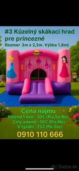 🎉 Prenájom skákacích hradov - 3