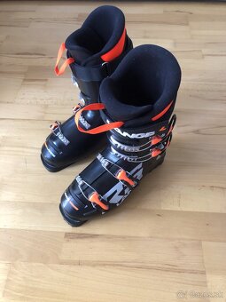 Detské lyžiarky Lange RSJ 60 BLACK/ORANGE FLUO veľkosť 41 - 3
