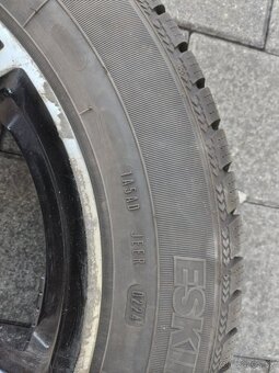 Predaj-hliníkové disky R15 a zimné pneumatiky 185/65 R15 - 3
