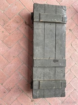 Vojenská debna/bedna - 3