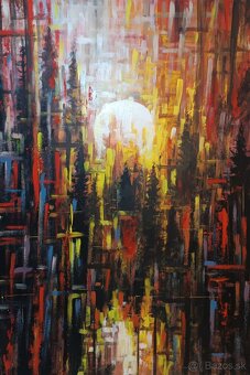 Akrylové obrazy 100x70 - 3