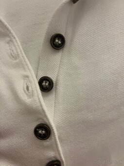 Burberry dámska biela polokošela - 3