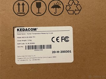 Nový termovízny prístupový terminál Kedacom - 3