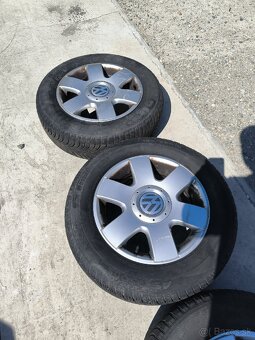 Alu disky 5x112 r15 - pneu 195/65 r15 - 3