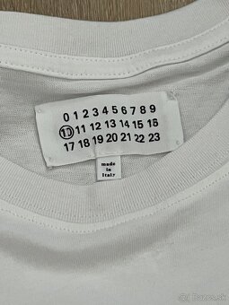 Maison Margiela Biele Tričko - 3