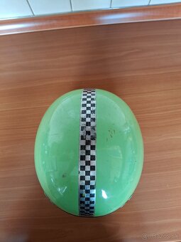 Retro motocyklová prilba - 3