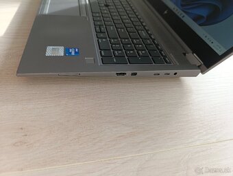 HP ZBook G8 Fury, i7-11850H, 16 GB RAM, Nvidia RTX A2000 - 3