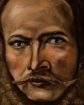 Portrét Ľudovít Štúr - tradičná olejomaľba - 3